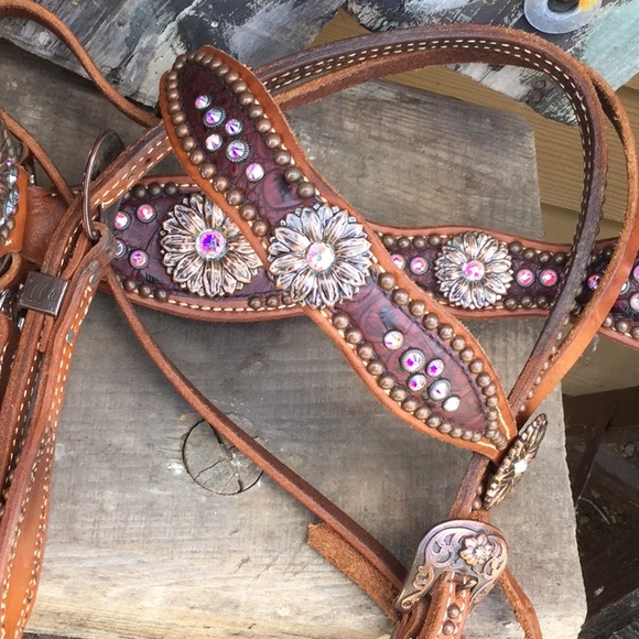 heritage brand Other - Heritage brand tack set rodeo queen barrel racing cowgirl horse show rhinestone